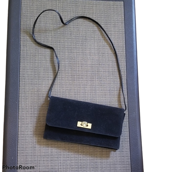 Black Velvet Clutch Purse - Picture 8 of 9